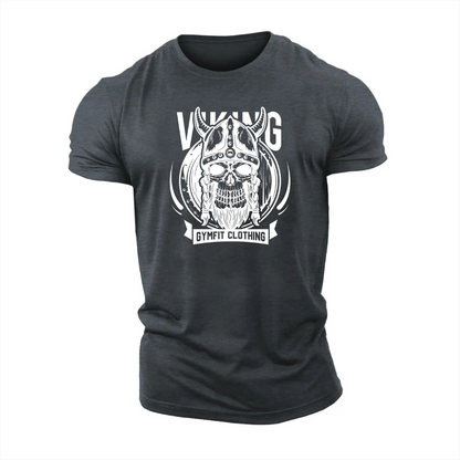 Gymfit Viking skull T-shirt