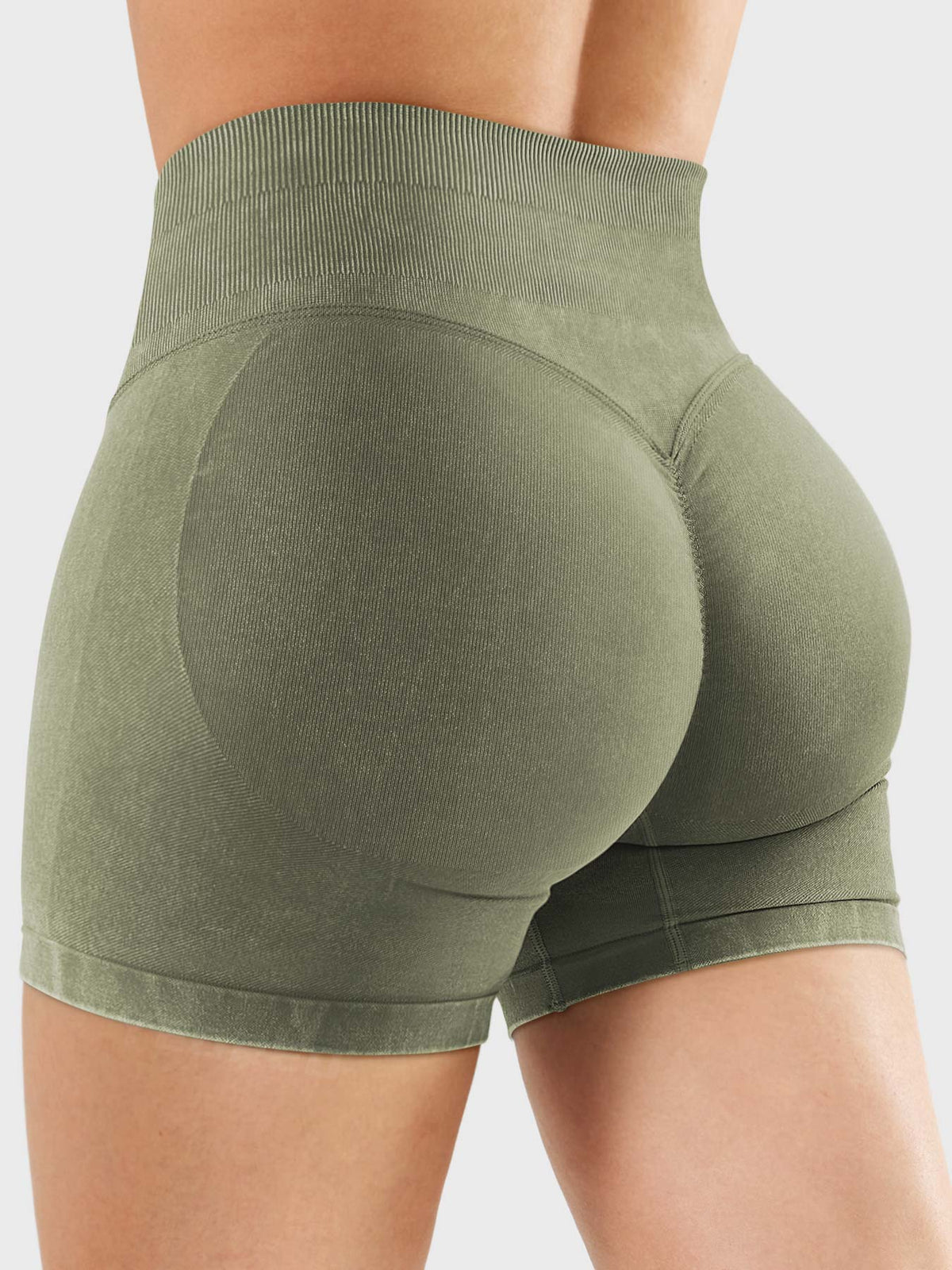 Elen Washed Soft Shorts - Gymfit