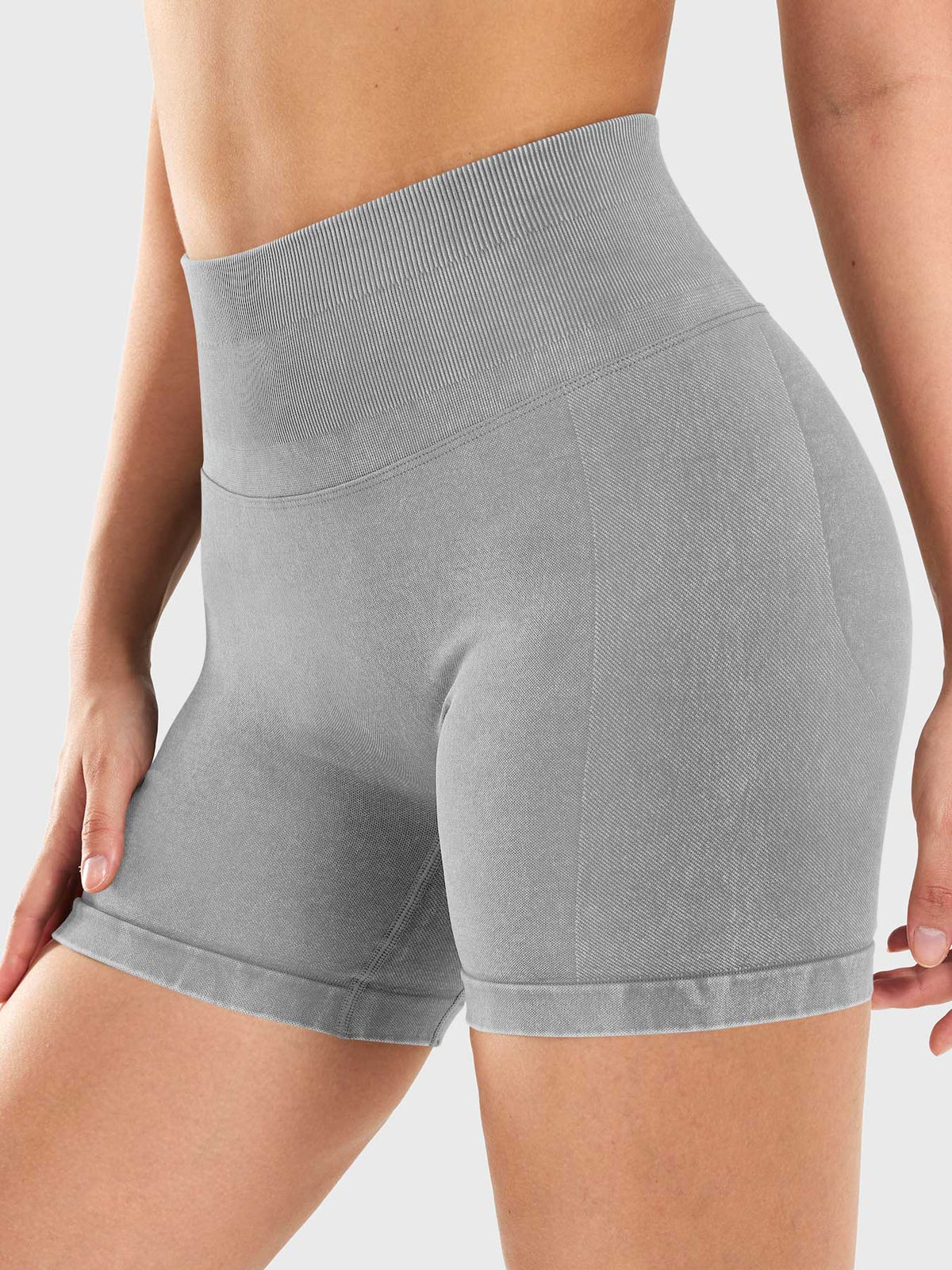 Elen Washed Soft Shorts - Gymfit