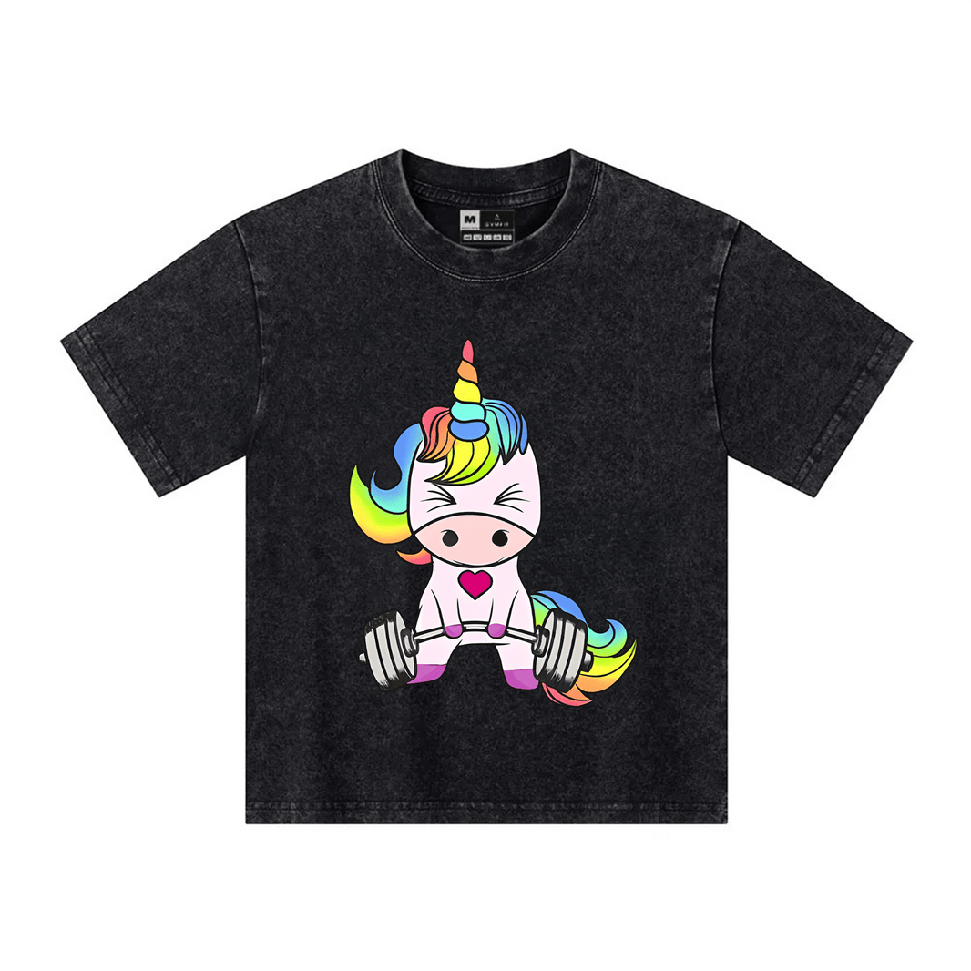 Lifting Unicorn Barn T-shirt - Gymfit
