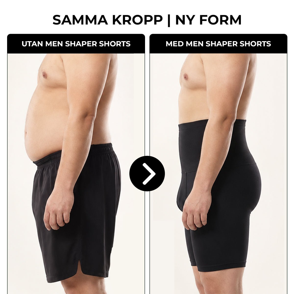 Shaper Men High Compression Shorts - Gymfit