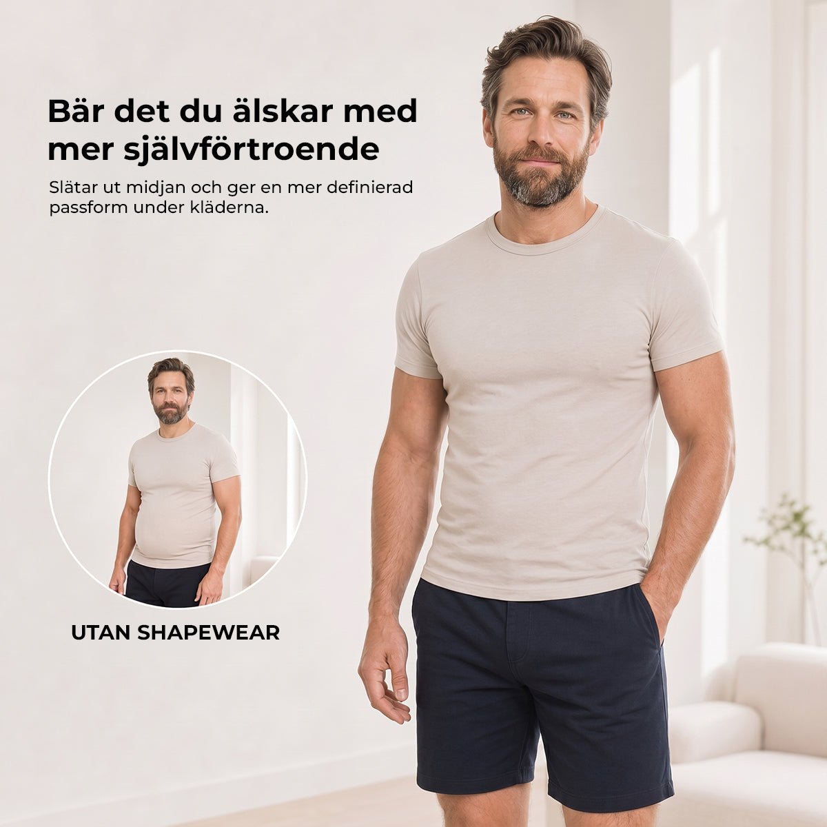 Shaper Men High Compression Shorts - Gymfit