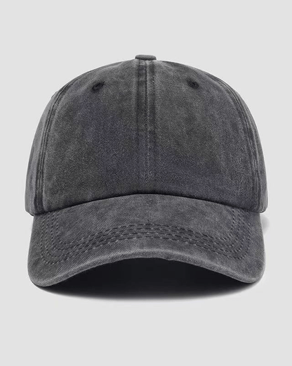 Solid Color Without Printing Washed Keps - Gymfit
